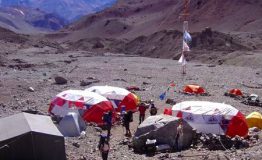 Wyprawa na Aconcagua 6962 m - Kamienny Strażnik Andów - obóz