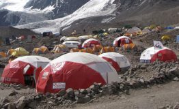 Wyprawa na Aconcagua 6962 m - Kamienny Strażnik Andów - obóz