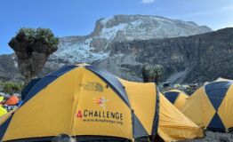 namioty 4challenge na Kilimandzaro w Barranco Camp