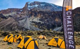 Barranco Camp - Kilimanjaro - group of 4challenge expedition