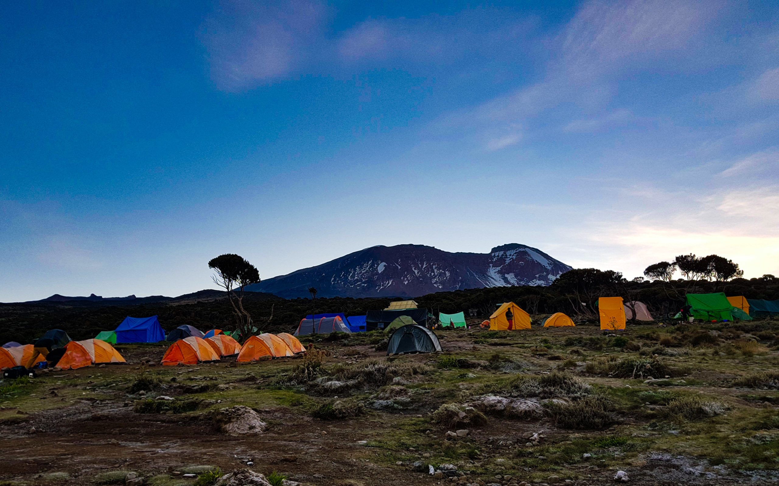 Góra Kilimandżaro - obóz zdobywców gór 4challenege!