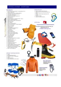 Grossglockner Ekwipunek